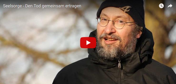 Screenshot: "Seelsorge - Den Tod gemeinsam ertragen" im YouTube-Player