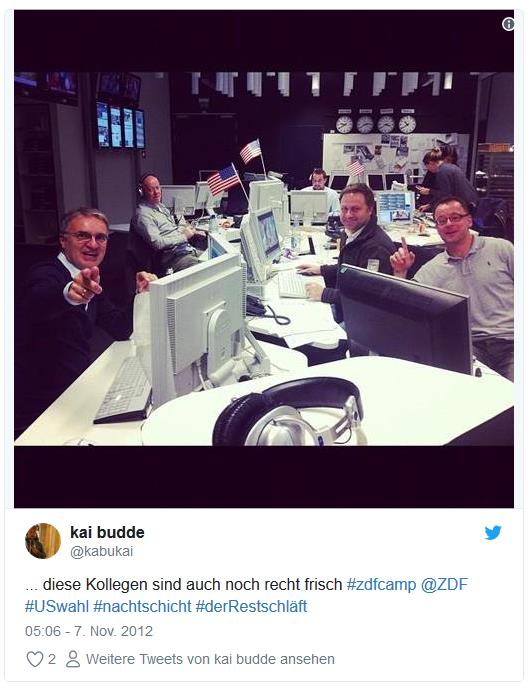 Screenshot: Tweet von @kabukai zur US-Wahl bei ZDF heute.de